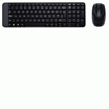 tastiera Logitech + mouse wireless Mk 220