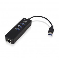 EW1140 Hub 3 Porte USB 3.1 Gen1 (USB 3.0) LAN Gigabit