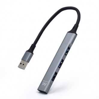 EW1144 Hub Slim tipo A a 4 porte, USB 3.2 Gen1